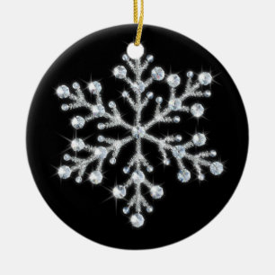 Crystal Snowflake Ornament
