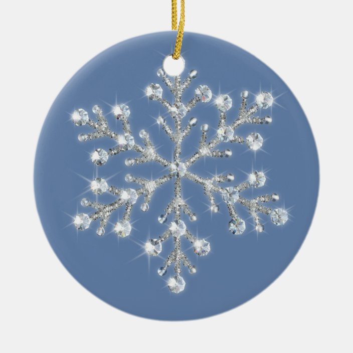 Crystal Snowflake Ornament