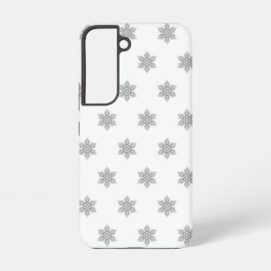 Crystal Snowflake pattern - Samsung Galaxy S22 Case