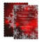 Crystal Snowflake Red Christmas Party Scall