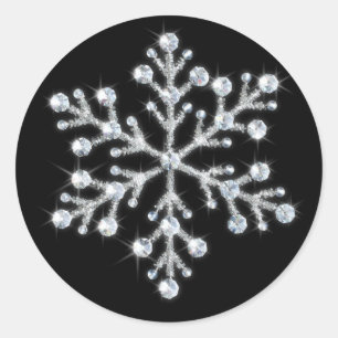 Crystal Snowflake Sticker