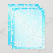 Crystal Snowflakes Pattern (Front/Back)