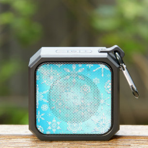 Crystal Snowflakes Pattern Bluetooth Speaker