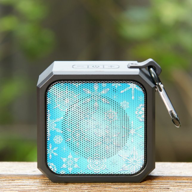 Crystal Snowflakes Pattern Bluetooth Speaker (Insitu(Outdoor))