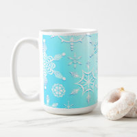 Crystal Snowflakes Pattern