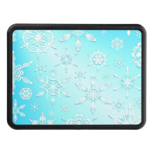 Crystal Snowflakes Pattern Hitch Cover