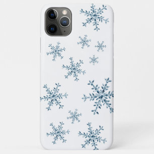 Crystal Snowflakes white iPhone Case