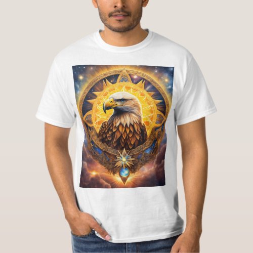 Crystal Soar Majestic Eagle Icon Collection T_Shirt