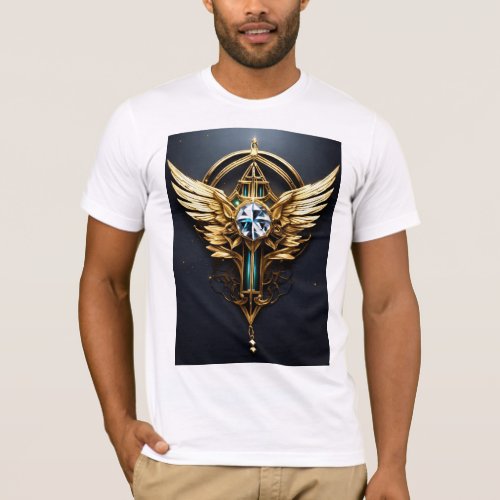 Crystal Soar Majestic Eagle T_Shirt