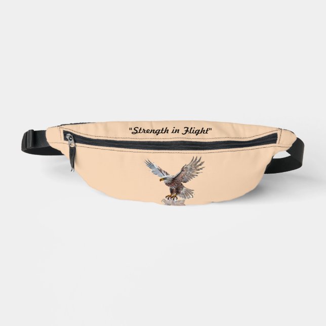 "Crystal Soaring Eagle" Fanny Pack (Front)
