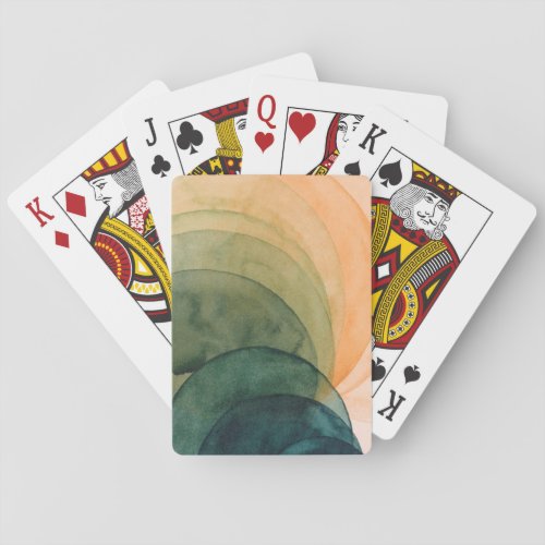 Crystal Spade Poker Cards