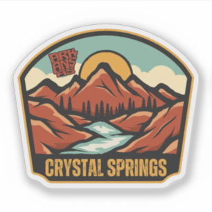 Crystal Springs, Arkansas Sticker