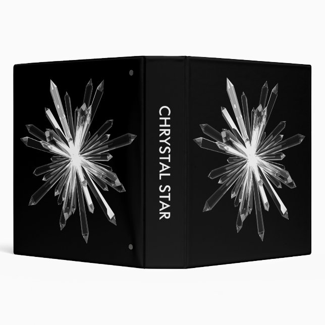 Crystal Star 1.5in 3 Ring Binder (Background)