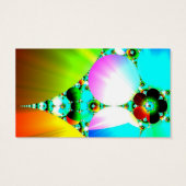 Crystal Sunrise - Abstract Fractal Rainbow (Back)