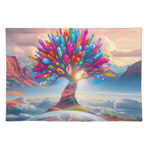 Crystal Sunrise Cloth Placemat