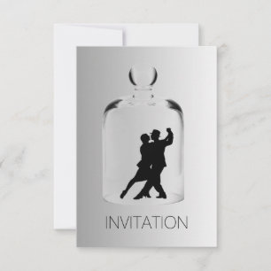 Crystal Tango Night Club Party Vip Invitation