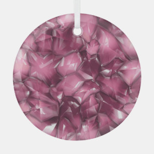 Crystal Texture Big Collection Seamless Glass Ornament