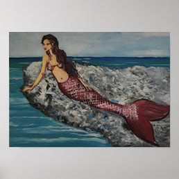 Crystal the Mermaid Poster