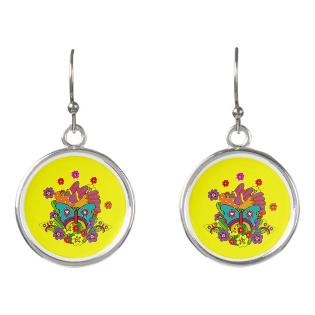 Crystal Tipps and Alistair Earrings (Front)