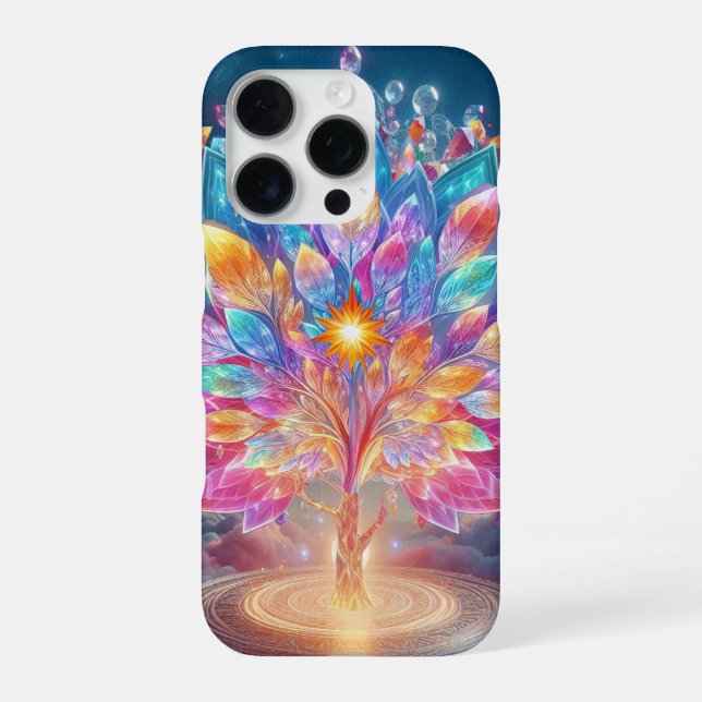 Crystal Tree Iphone Case (Back)