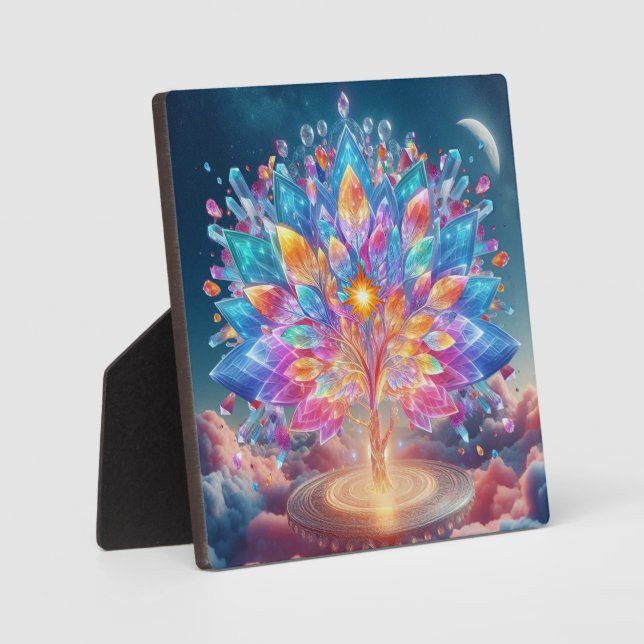 Crystal Tree Plaque (Front)