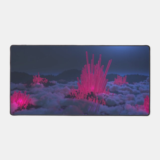 Crystal Vale (Glow) Desk Mat (Front)
