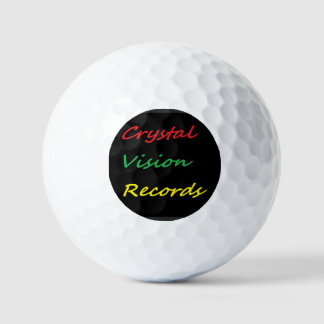 crystal vision records golf balls