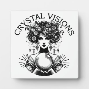 Crystal Visions Mystical Woman Tabletop Plaque   B
