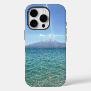 Crystal Water View Blue Sky Beach Vibe Peaceful iPhone 16 Pro Case