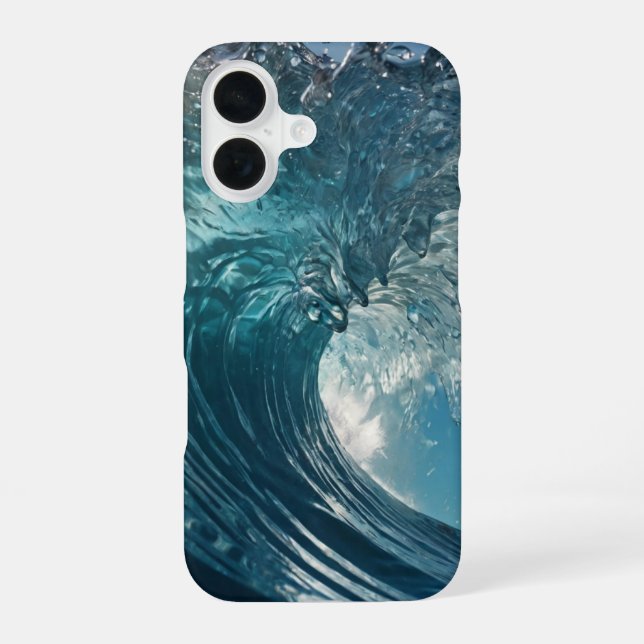 Crystal Wave Iphone Case (Back)