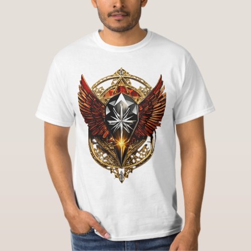 Crystal Wings Couture Unleash Fearless Fashion wi T_Shirt