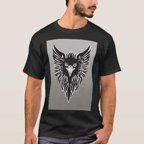 Crystal Wings Unleash Fearless Fashion with Bold  T_Shirt