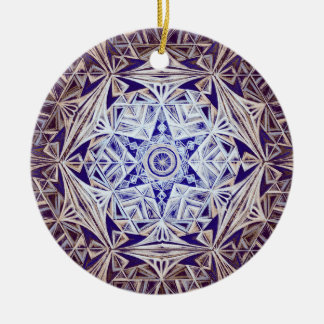 Crystal World Ceramic Ornament