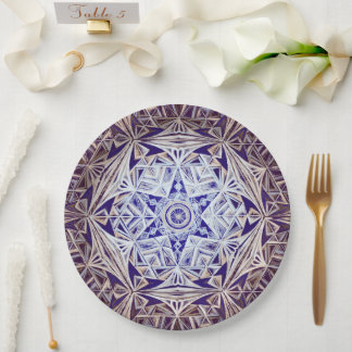Crystal World Paper Plates