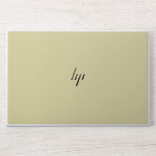 Crystal Yellow HP Laptop Skin