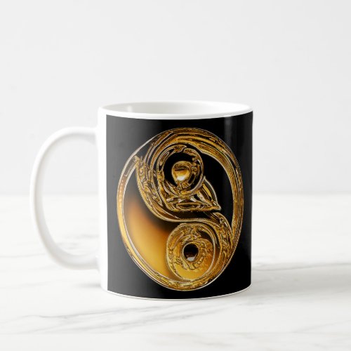 Crystal Yin Yang  Coffee Mug