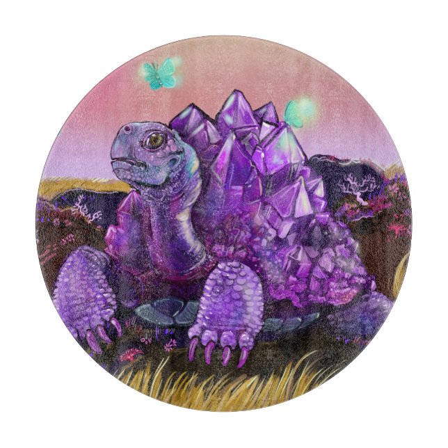Crystaline Tortoise Cutting Board (Front)