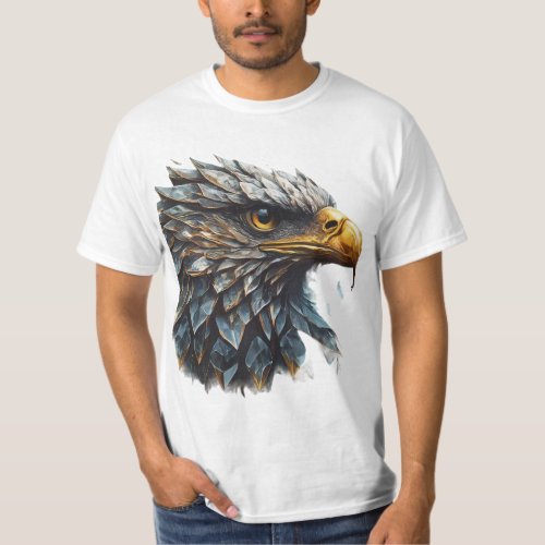 Crystalized Courage Eagle Emblem Tee