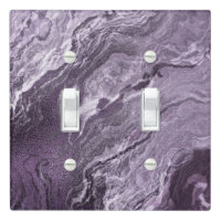 Crystalized Purple Agate | Moody Marbled Stone