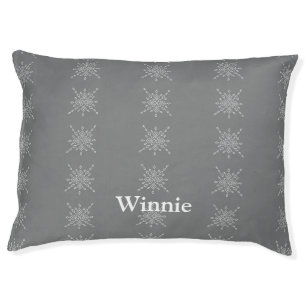 Crystalized Snowflake Pet Bed