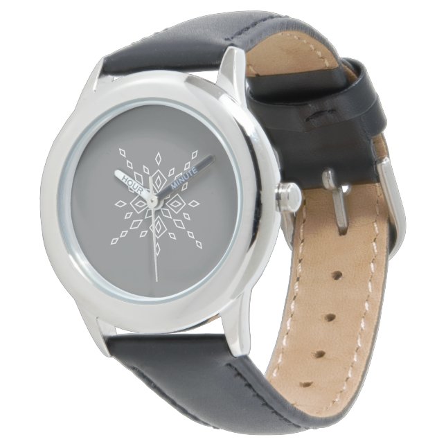 Crystalized Snowflake Watch (Angled)