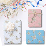 Crystalline Wedding Wrapping Paper Sheets<br><div class="desc">Celebrate their Wedding Day with my stylish wrapping paper! Perfect for showing love and affection, it's a heartfelt touch for the happy couple. Join in the romance and wrap their gift from the heart. Make your gesture kind and generous, setting the stage for years of bliss with a beautifully styled...</div>