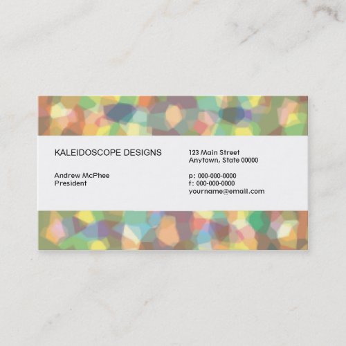 Crystallized Business Card