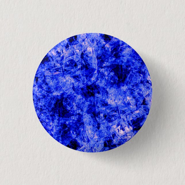 Crystallized by Kenneth Yoncich Button (Front)