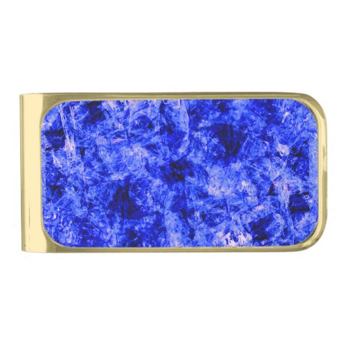 Crystallized by Kenneth Yoncich Gold Finish Money Clip