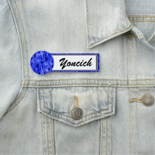 Crystallized by Kenneth Yoncich Name Tag