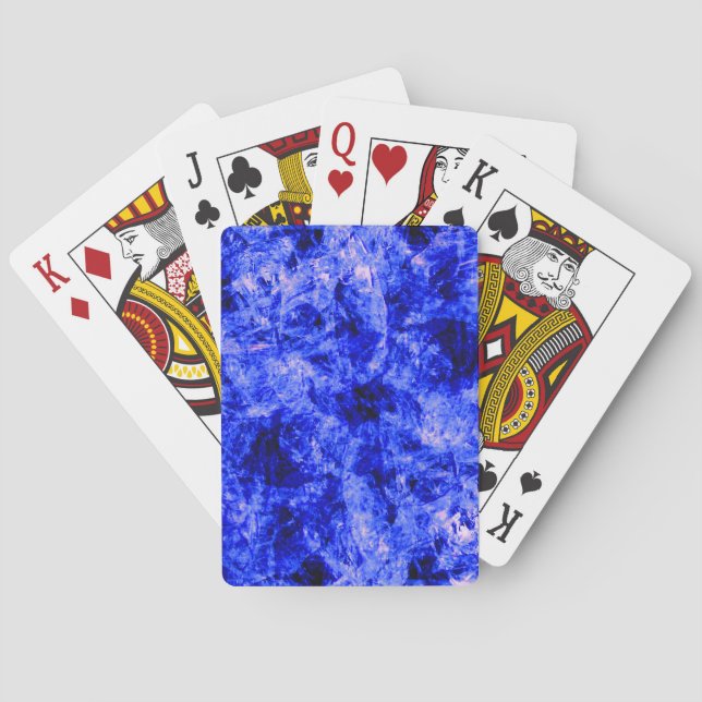 Crystallized by Kenneth Yoncich Poker Cards (Back)