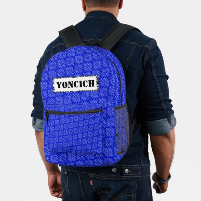 Crystallized by Kenneth Yoncich Printed Backpack (Insitu (Model))