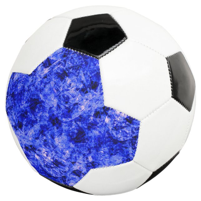 Crystallized by Kenneth Yoncich Soccer Ball (Three Quarter)
