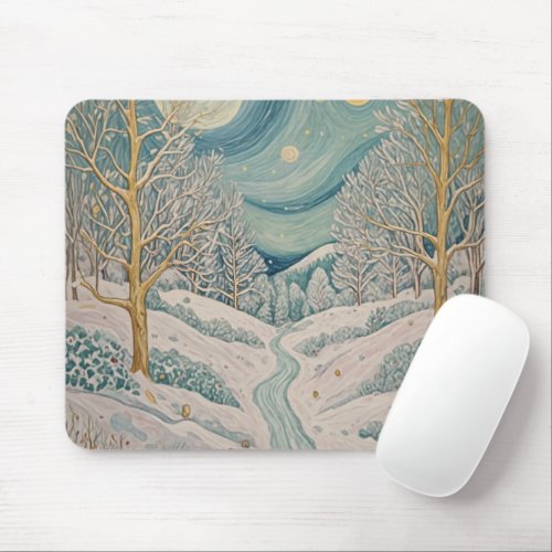 Crystallized Creek Mouse Pad